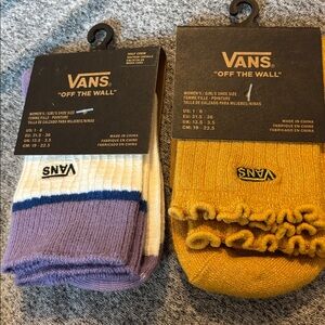 Vans women’s girls crew socks